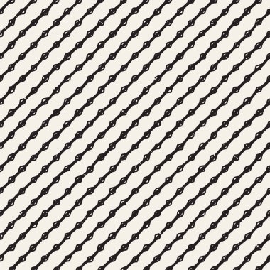 Elle çizilmiş çizgiler seamless grungy modeli. Siyah ve beyaz soyut geometrik Yinelenen doku.