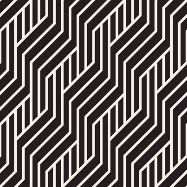 Vektör kusursuz desen. Modern stil soyut doku. Tekrarlanan geometrik fayanslar