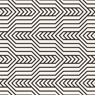 Vektör kusursuz desen. Modern stil soyut doku. Tekrarlanan geometrik fayanslar