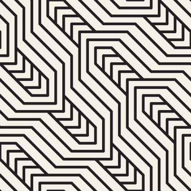 Vektör kusursuz desen. Modern stil soyut doku. Tekrarlanan geometrik fayanslar