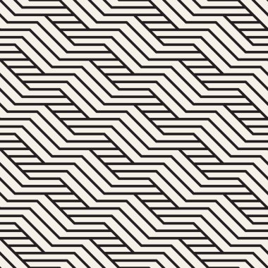 Vektör kusursuz desen. Modern stil soyut doku. Tekrarlanan geometrik fayanslar