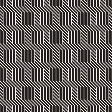 Vektör kusursuz desen. Modern stil soyut doku. Tekrarlanan geometrik fayanslar