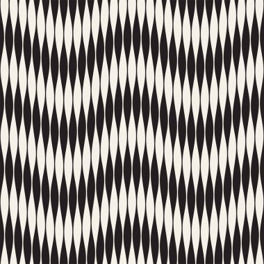 Sorunsuz dalgalanma desen. Yinelenen vektör doku. Dalgalı grafik arka plan. Basit çizgiler