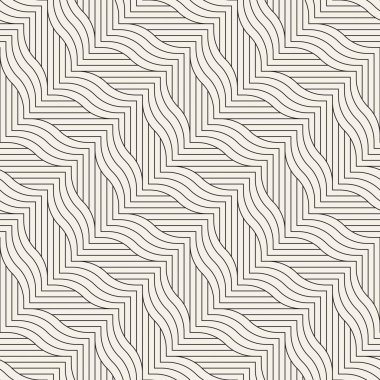 Vektör kusursuz desen. Modern stil soyut doku. Tekrarlanan geometrik fayanslar