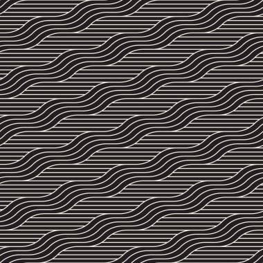 Vektör kusursuz desen. Modern stil soyut doku. Tekrarlanan geometrik fayanslar