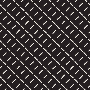 Elle çizilmiş stil etnik seamless modeli. Siyah ve beyaz soyut grungy geometrik arka plan.