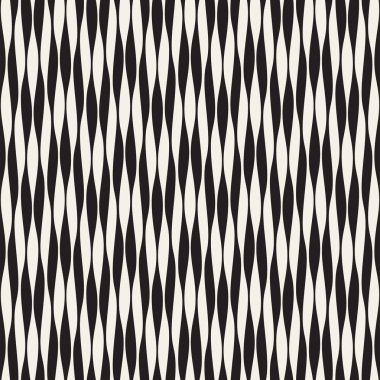 Sorunsuz dalgalanma desen. Yinelenen vektör doku. Dalgalı grafik arka plan. Basit çizgiler