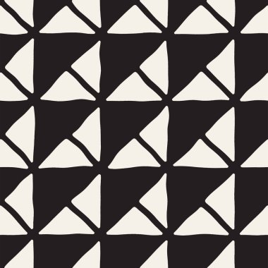 Elle çizilmiş sorunsuz yinelenen desen fayans hatları ile. Grungy freehand arka plan dokusu.