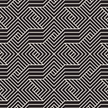 Vektör kusursuz desen. Modern stil soyut doku. Tekrarlanan geometrik fayanslar