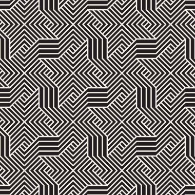 Vektör kusursuz desen. Modern stil soyut doku. Tekrarlanan geometrik fayanslar