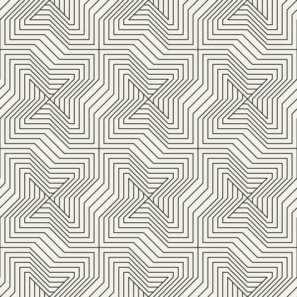 Vector naadloos patroon. Moderne stijlvolle abstracte textuur. Herhaling van geometrische tegels — Stockvector