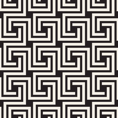 Vektör kusursuz desen. Modern stil soyut doku. Geometrik fayans tekrarlanıyor