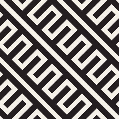 Vektör kusursuz desen. Modern stil soyut doku. Geometrik fayans tekrarlanıyor