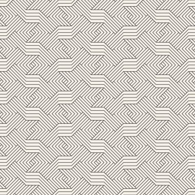 Vektör kusursuz desen. Modern stil soyut doku. Tekrarlanan geometrik fayanslar
