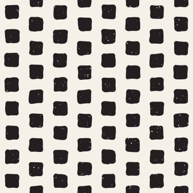 Elle çizilmiş stil etnik seamless modeli. Siyah ve beyaz soyut grungy geometrik arka plan.