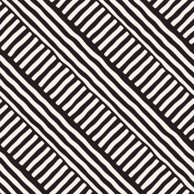 Elle çizilmiş sorunsuz yinelenen desen fayans hatları ile. Freehand mürekkep fırçası arka plan dokusu.