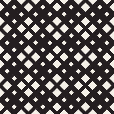 Şık noktalı resim doku. Rasgele boyutu şekillerle sonsuz arka plan. Vektör sorunsuz vintage mozaik desen.