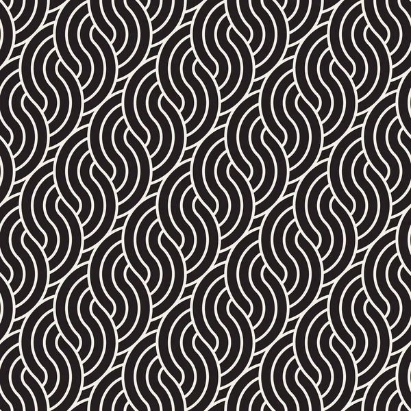 Vektör kusursuz desen. Modern stil soyut doku. Çizgili elementten geometrik fayanslar tekrarlanıyor