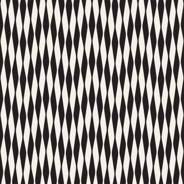 Sorunsuz dalgalanma desen. Yinelenen vektör doku. Dalgalı grafik arka plan. Basit dalga çizgili