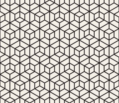 Vektör kusursuz desen. Modern stil soyut doku. Tekrarlanan geometrik fayanslar 