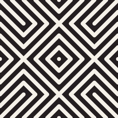 Vektör kusursuz desen. Modern stil soyut doku. Tekrarlanan geometrik fayanslar
