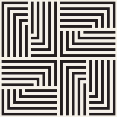 Vektör kusursuz desen. Modern stil soyut doku. Tekrarlanan geometrik fayanslar