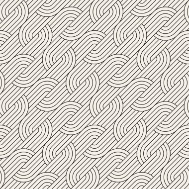 Vektör kusursuz desen. Modern stil soyut doku. Tekrarlanan geometrik fayanslar