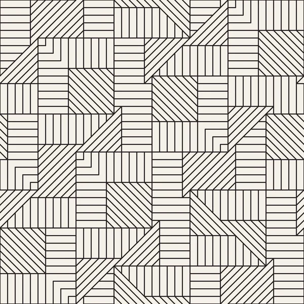 矢量无缝模式。现代风格的抽象纹理。重复几何图形瓷砖 — 图库矢量图片