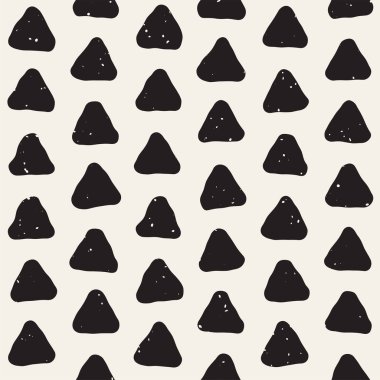 Elle çizilmiş çizgiler seamless grungy modeli. Soyut geometrik yinelenen kiremit doku siyah beyaz.