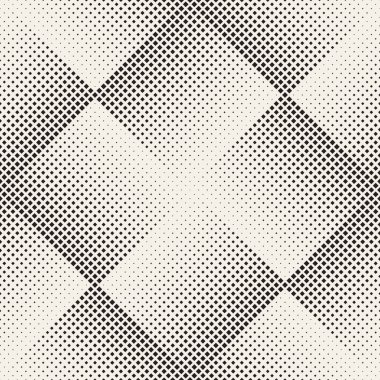 Vektör kusursuz desen. Modern stil soyut doku. Çizgili elementten geometrik fayanslar tekrarlanıyor