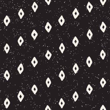 Elle çizilmiş çizgiler seamless grungy modeli. Siyah ve beyaz soyut geometrik Yinelenen doku.