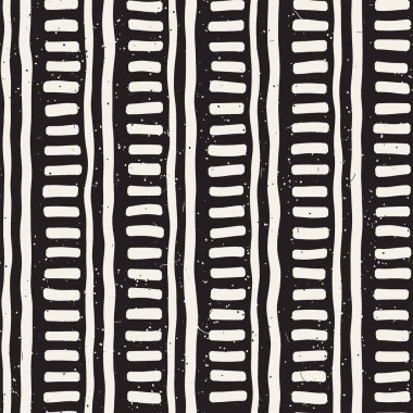 Elle çizilmiş sorunsuz yinelenen desen fayans hatları ile. Grungy freehand arka plan dokusu.