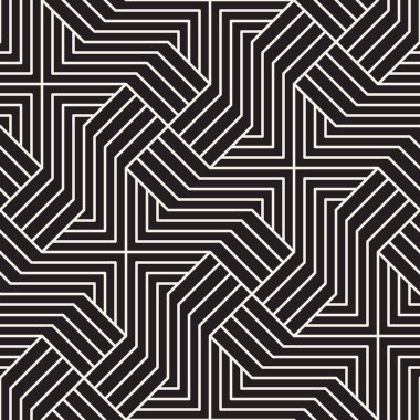 Vektör kusursuz desen. Modern stil soyut doku. Geometrik fayans tekrarlanıyor