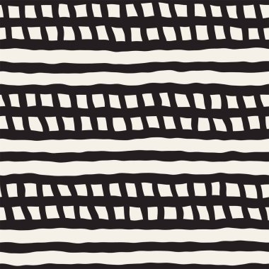 Basit mürekkep geometrik desen. Tek renkli siyah ve beyaz konturlar arka plan. Tasarımınız için çizilen mürekkep doku el