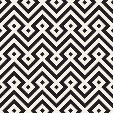 Vektör kusursuz desen. Modern stil soyut doku. Geometrik fayans tekrarlanıyor