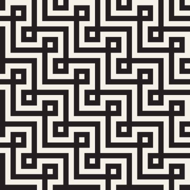 Vektör kusursuz desen. Modern stil soyut doku. Geometrik fayans tekrarlanıyor