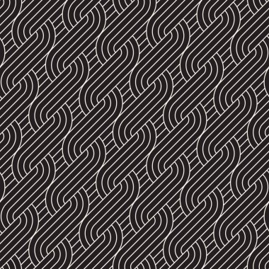 Vektör kusursuz desen. Modern stil soyut doku. Geometrik fayans tekrarlanıyor