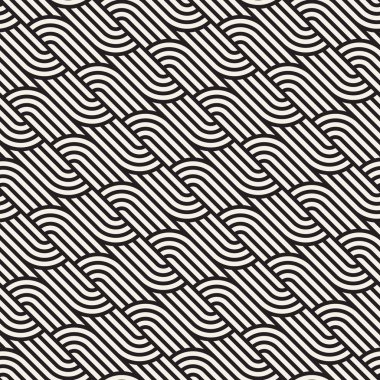 Vektör kusursuz desen. Modern stil soyut doku. Geometrik fayans tekrarlanıyor