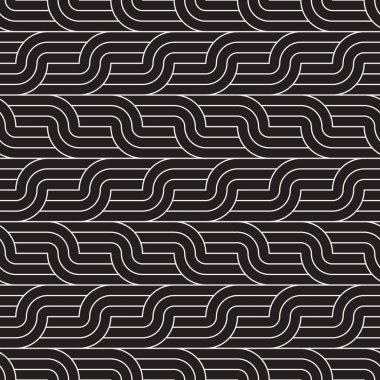 Vektör kusursuz desen. Modern stil soyut doku. Geometrik fayans tekrarlanıyor