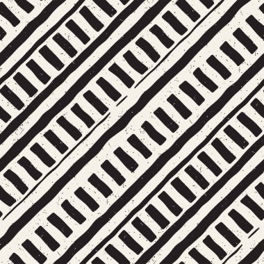 Elle çizilmiş sorunsuz yinelenen desen fayans hatları ile. Grungy freehand arka plan dokusu.