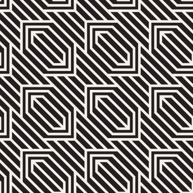 Vektör kusursuz desen. Modern stil soyut doku. Geometrik fayans tekrarlanıyor