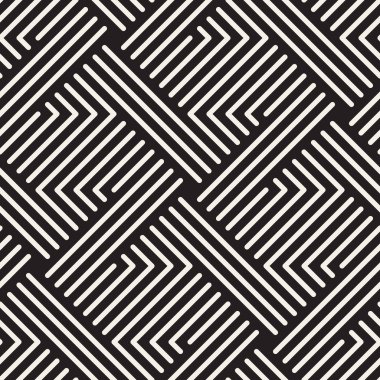 Vektör kusursuz desen. Modern stil soyut doku. Geometrik fayans tekrarlanıyor