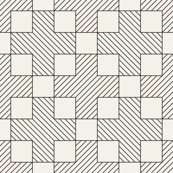 Vektor nahtlose Muster. Moderne, stilvolle abstrakte Textur. Wiederholte geometrische Fliesen — Stockvektor