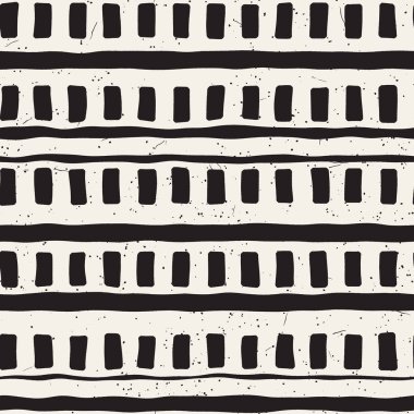 Elle çizilmiş sorunsuz yinelenen desen fayans hatları ile. Grungy freehand arka plan dokusu.