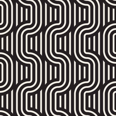 Vektör kusursuz desen. Modern stil soyut doku. Geometrik fayans tekrarlanıyor