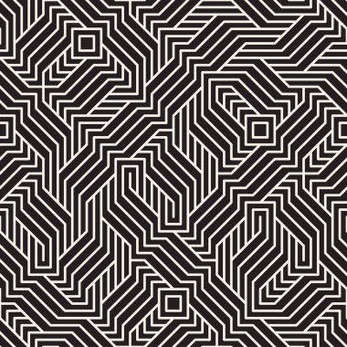 Vektör seamless modeli. Modern şık soyut doku. Fayans yinelenen