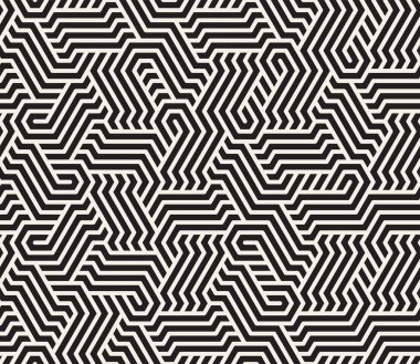 Vektör kusursuz desen. Modern stil soyut doku. Geometrik fayans tekrarlanıyor