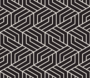Vektör kusursuz desen. Modern stil soyut doku. Geometrik fayans tekrarlanıyor
