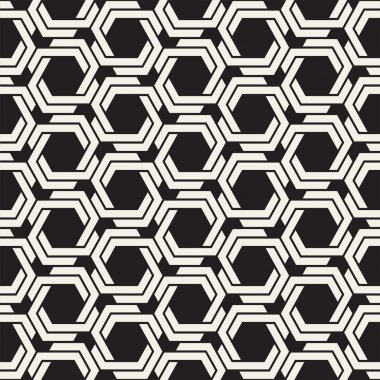 Vektör seamless modeli. Modern şık soyut doku. Fayans yinelenen