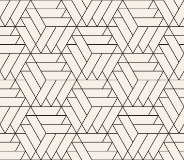 Vektör kusursuz desen. Modern stil soyut doku. Tekrarlanan geometrik fayanslar